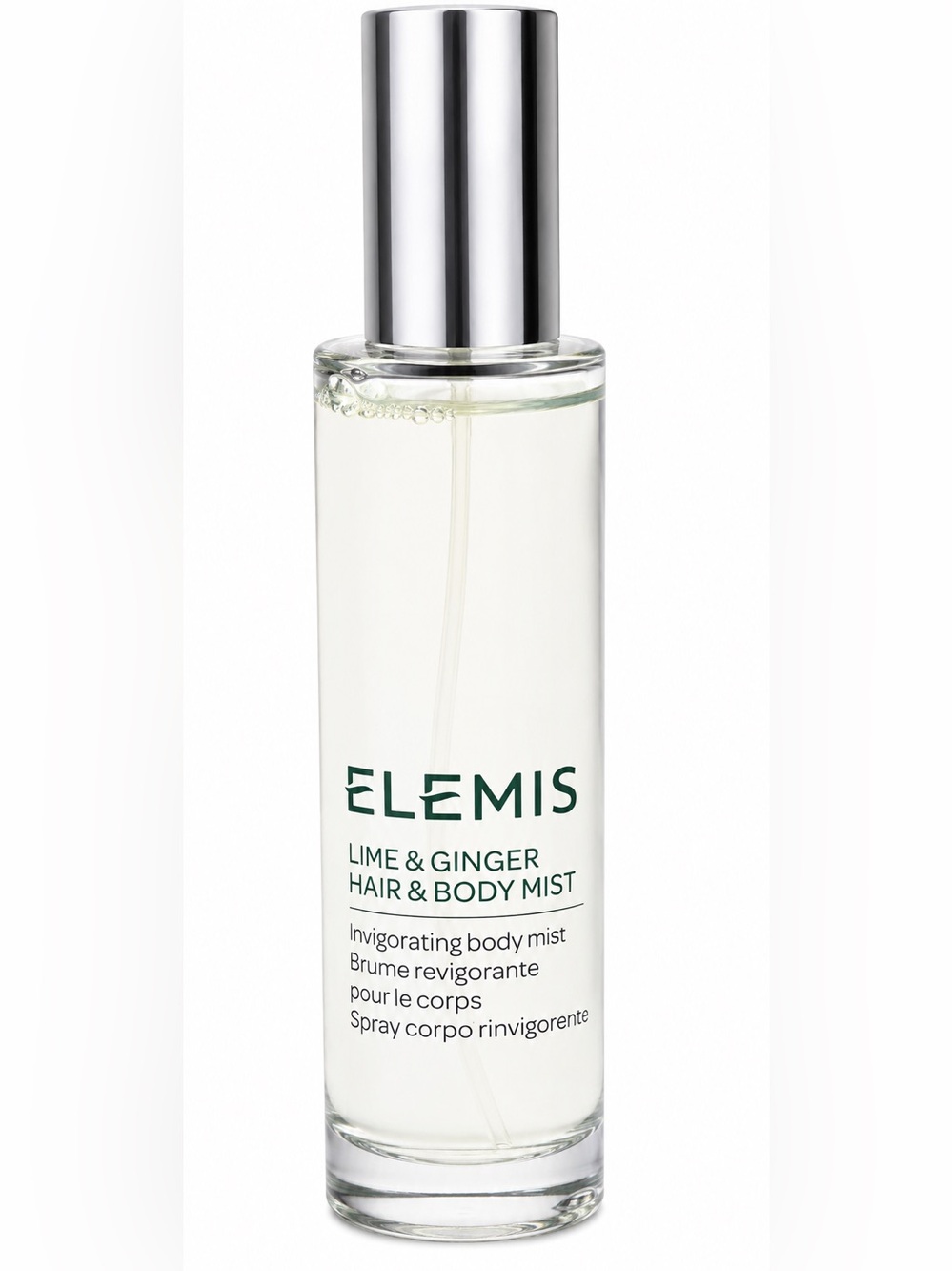 ELEMIS Lime & Ginger Hair & Body Mist Invigorating Spray 3.3 oz / 100ml New
